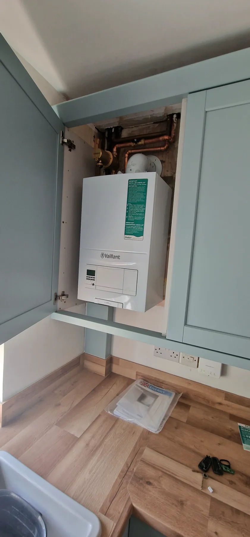 High-efficiency combi boiler